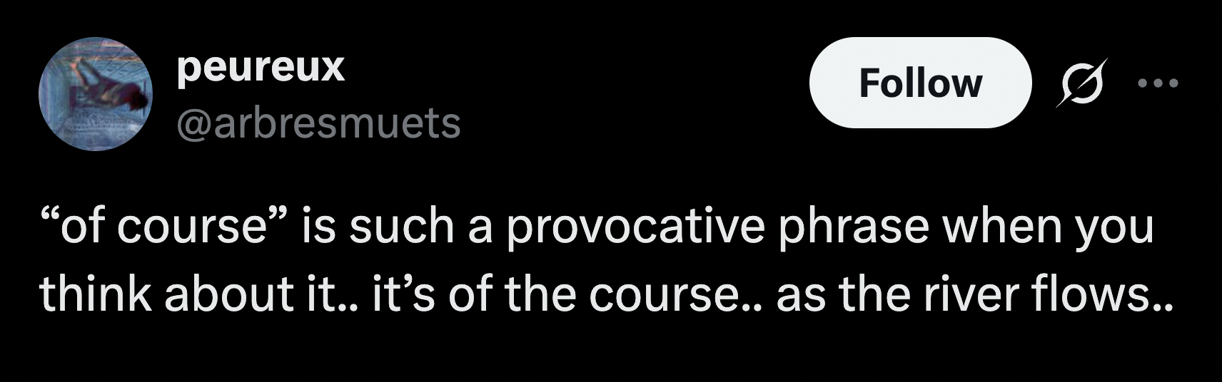 A genuine revelation